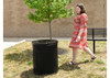 32 Gallon Expanded Steel Trash Receptacle