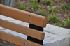 Brooklyn Bench detailed closeup of slats