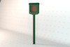 Small Hinged Message Board - Green