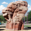 NatureROCKS™ large outdoor climbing boulder in Sandstone