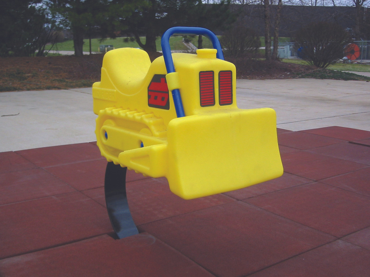 Little Tikes Bulldozer Spring Rider | NoahsPlay.com