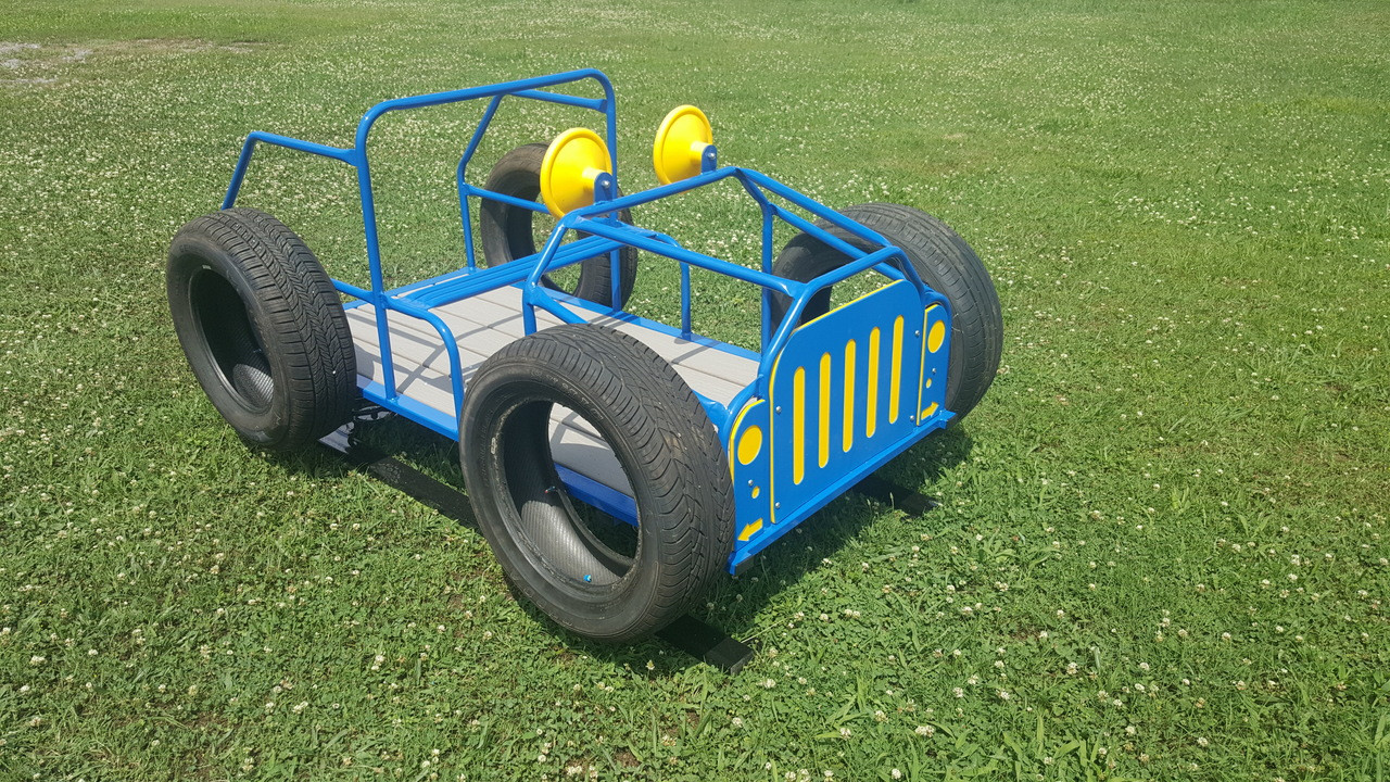 Infinity Playgrounds Jeep Spring Rider
