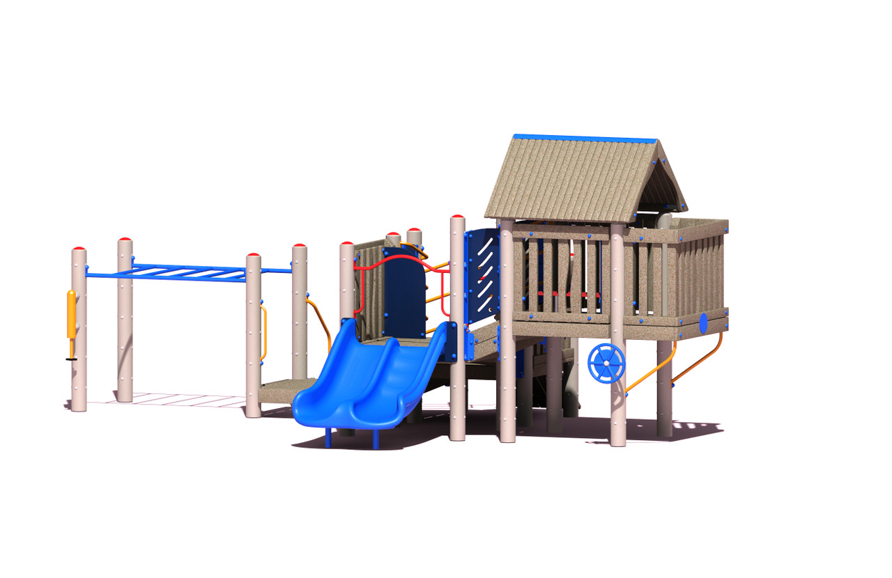 Big Toys Townhouse Playground Structure