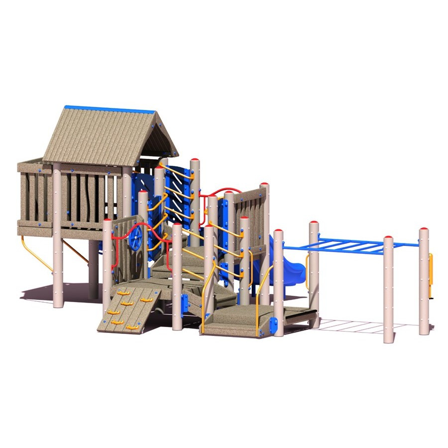 Big Toys Townhouse Playground Structure