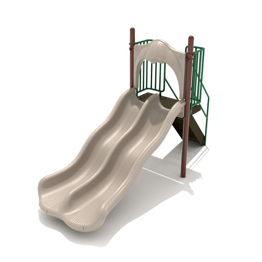 Freestanding Double Wave Slide | NoahsPlay.com