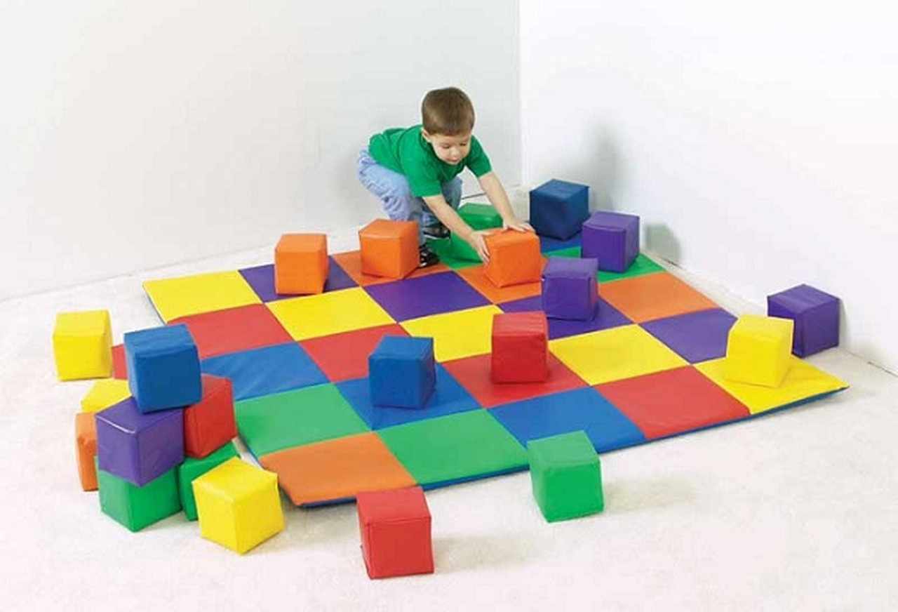 Children's Factory Joey's Patchwork Mat and Block Set
