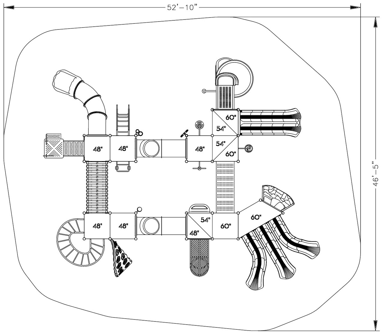 Bristow Playground Structure