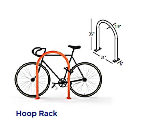 dero hoop rack