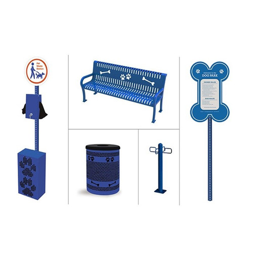 BarkPark™ Deluxe Dog Park Amenities Kit - Playful BarkPark™ Deluxe Dog Park Amenities Kit - Playful