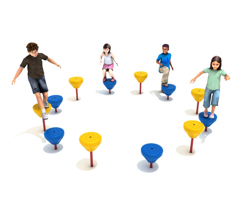 Playground Pebble Path
