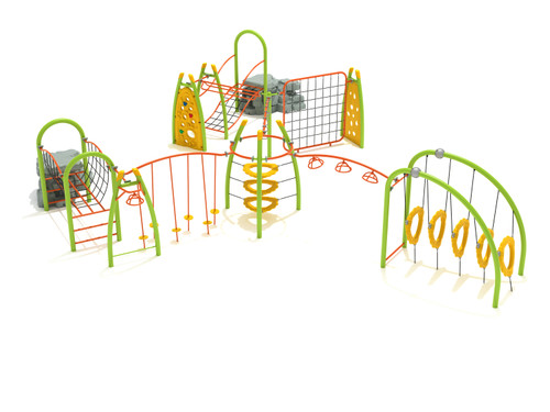 Star Fitness Structure - back view