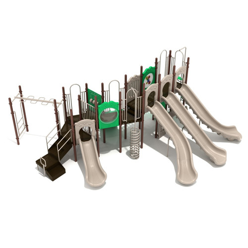 Thousand Oaks Spark Playground Structure - Forest Color Scheme