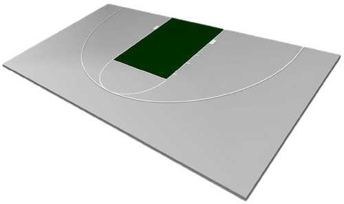 FlexCourt Superior 30x50 Basketball Court