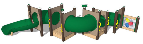 Toddler Tunnel Maze Preschool Play