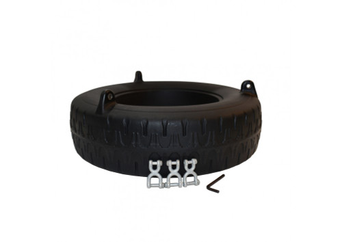 Tire Swing Seat in Black