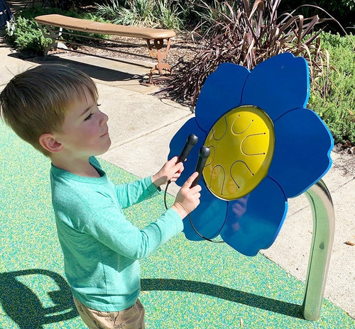 Forget Me Not Petal Drum