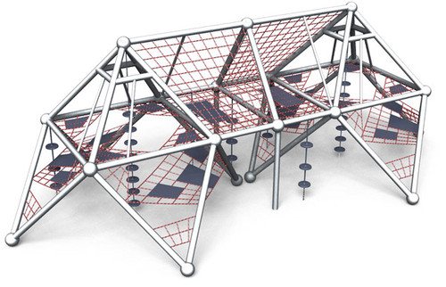 Dynamo™ Meteor Double Climber with Planar Nets 