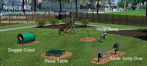 Rover Jump Over - BarkPark - Dog Park Equipment - Park Warehouse