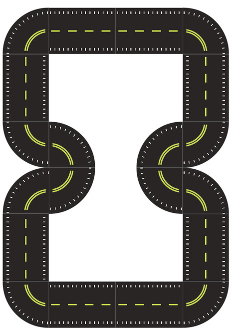 Infinity Playgrounds Formula One Course Trike Path