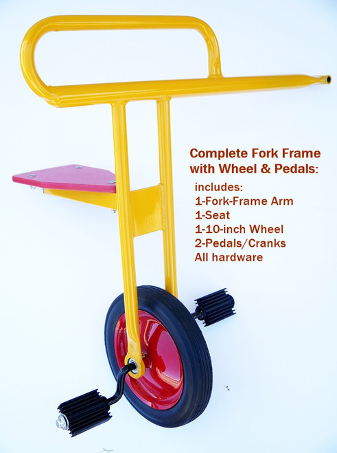 Infinity Playgrounds Cycle Complete Fork-Wheel-Pedal Replacement Parts Infinity Playgrounds Cycle Complete Fork-Wheel-Pedal Replacement Parts