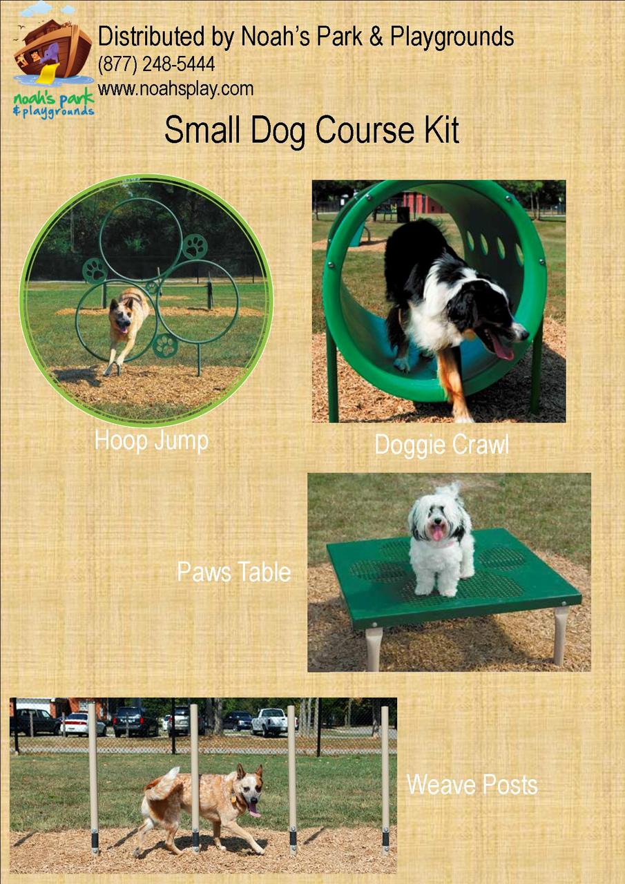 Barkpark Small Dog Course Kit Noahsplay Com