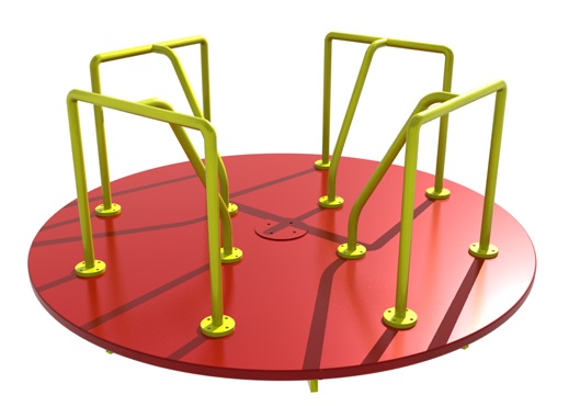 Wheelchair Accessible Merry Merry Go Round Park Equipment