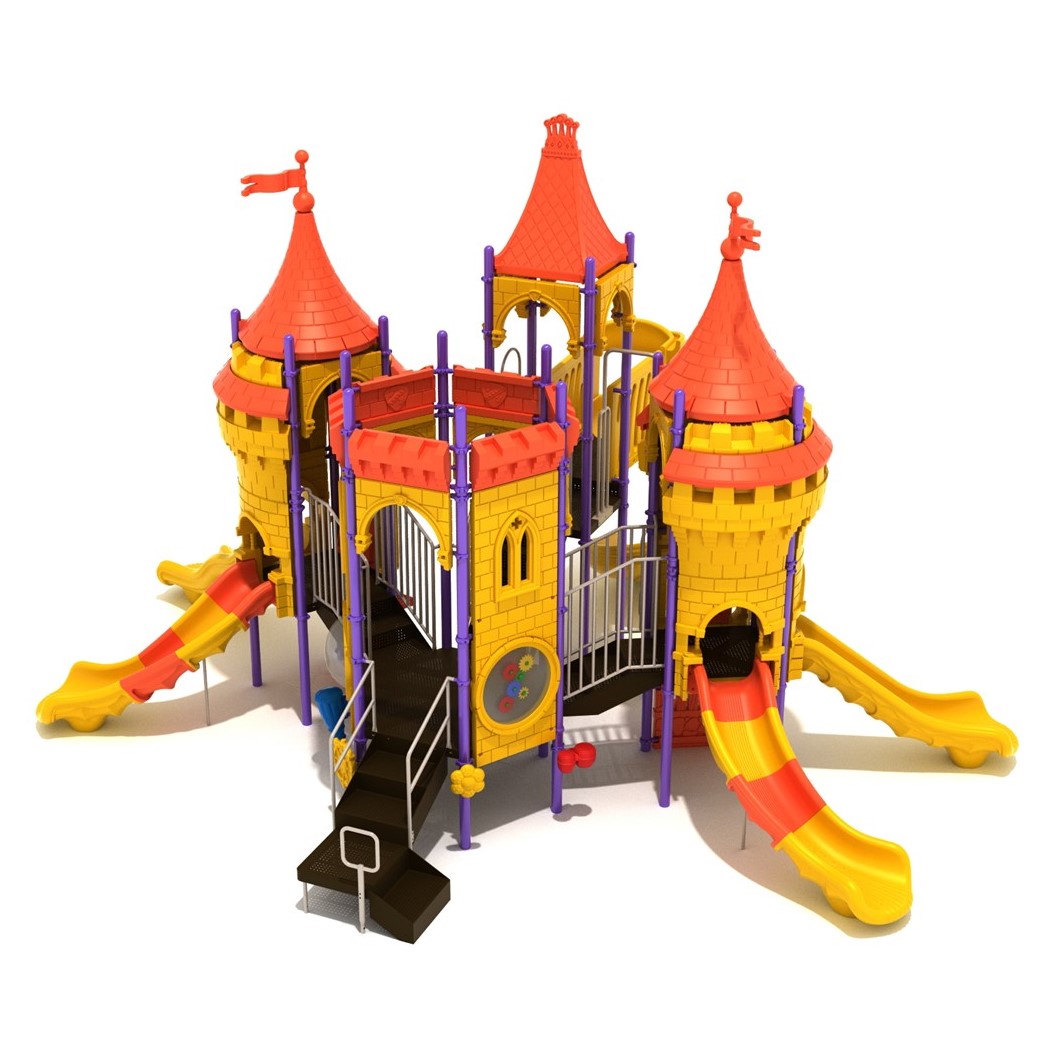 Kingdom's Keep Castle Spark Playground Structure | NoahsPlay.com