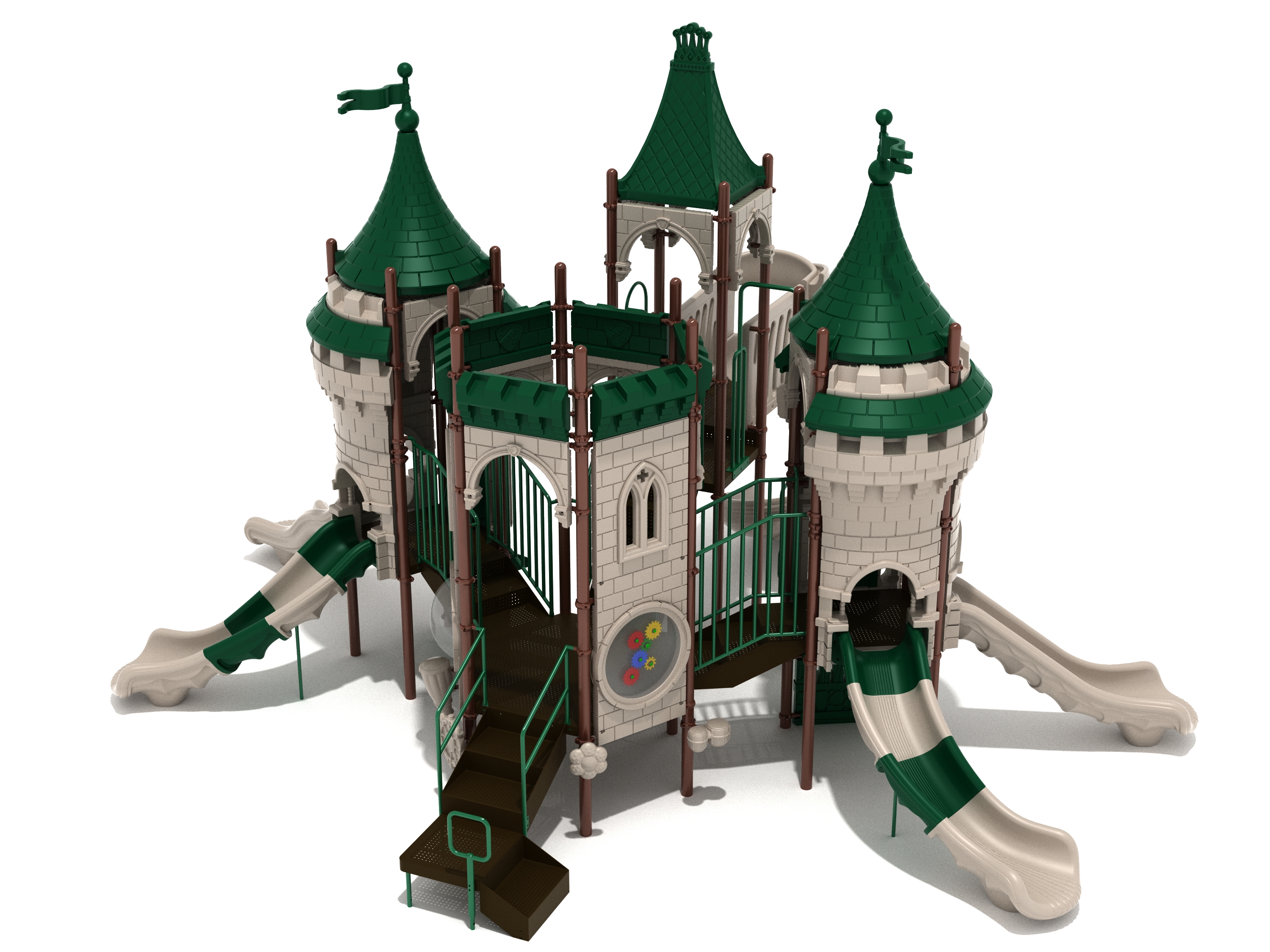 Forbidden Fortune Castle Spark Playground Structure