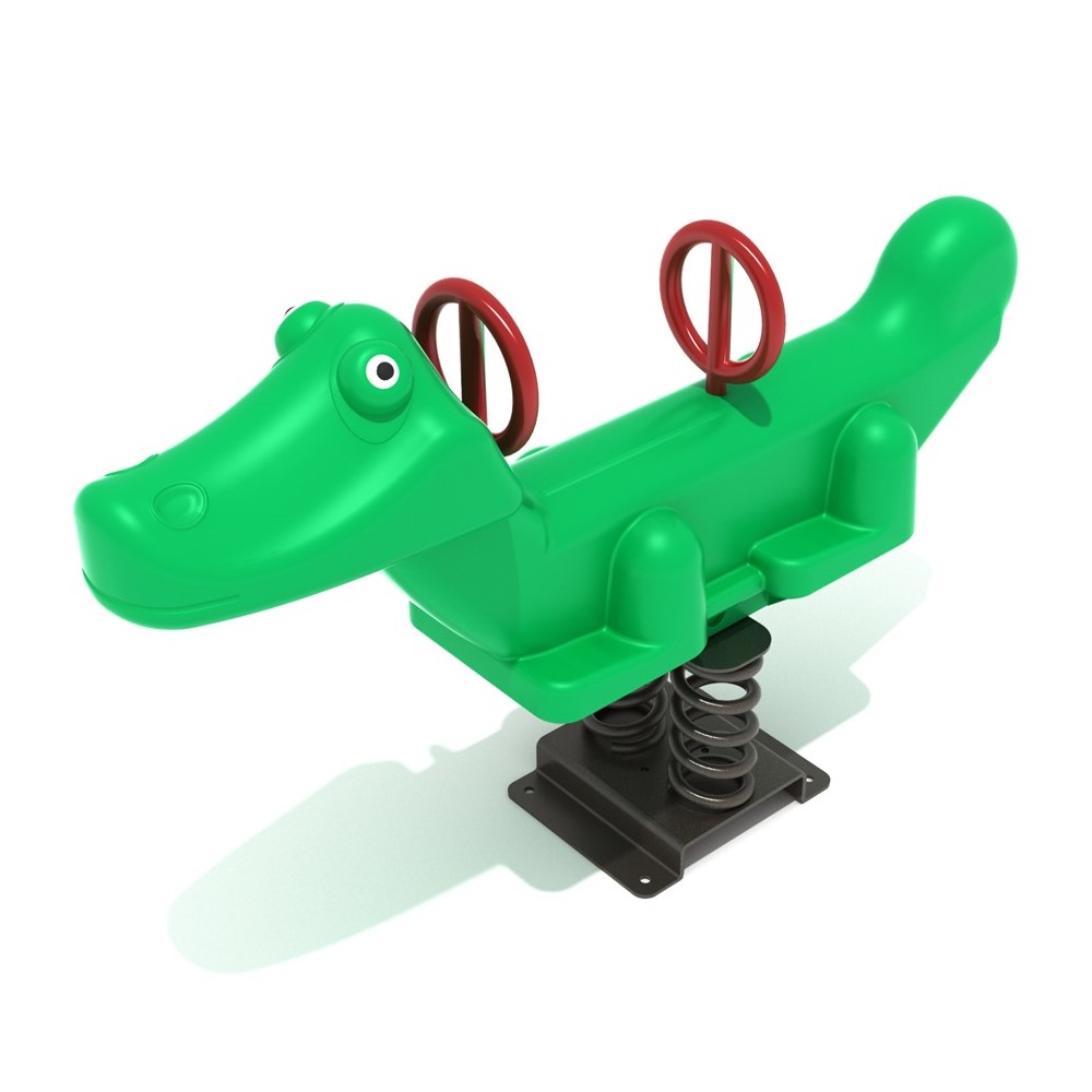 Double Spring Rider - After While Crocodile | NoahsPlay.com