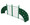 2 Panel Rope Challenger Climber - Rainforest Green Posts, Rails and Plastic/Tan Handholds