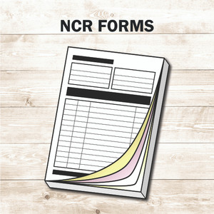 8.5 in x 11 in NCR Forms 8.5 in x 11 in NCR Forms
