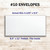 #10 White Envelopes
