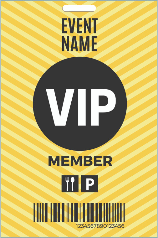 Custom Full Color Badges - 4" x 3"
