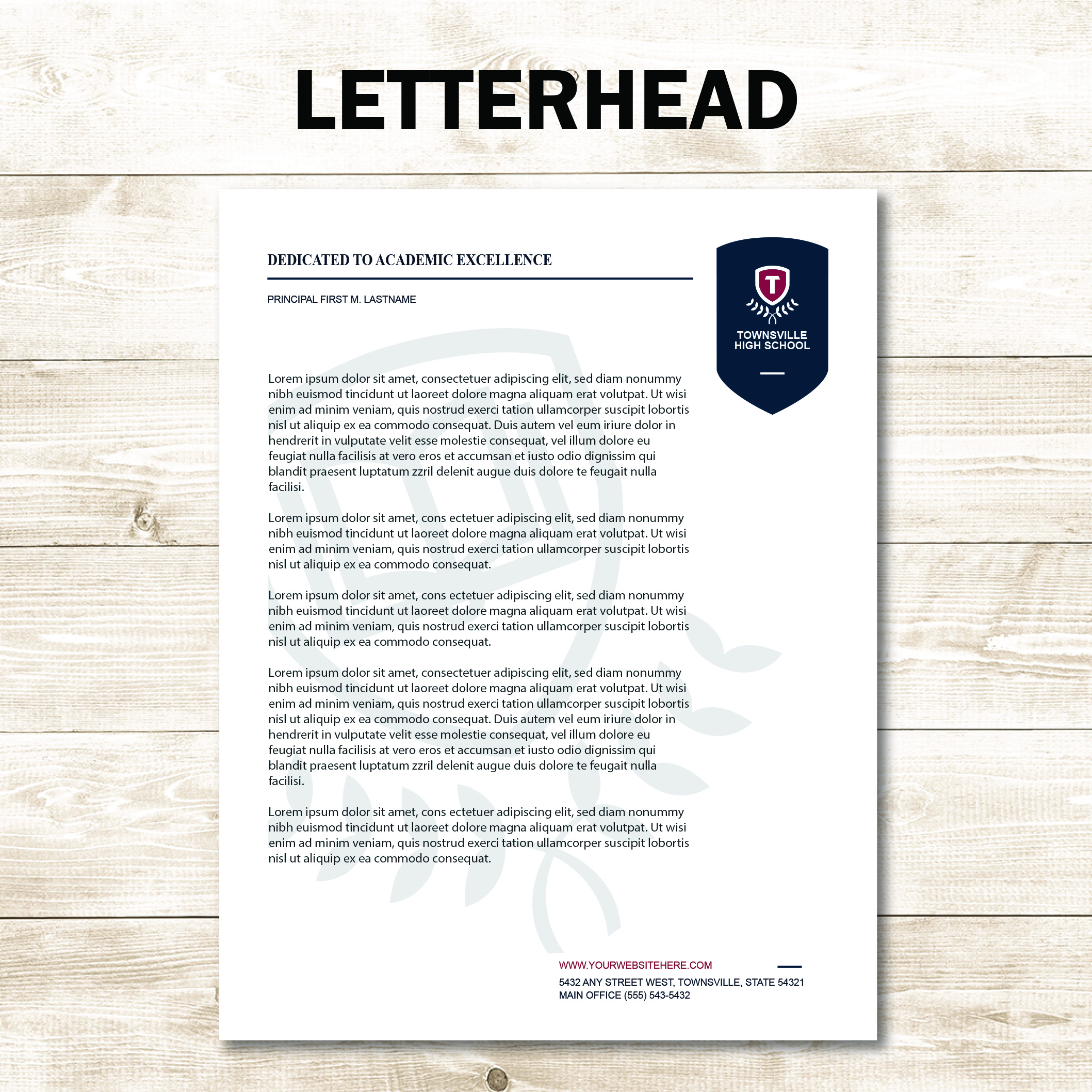 Letterhead Letterhead