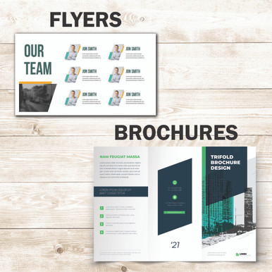 6 in x 9 in Brochures and Flyers
