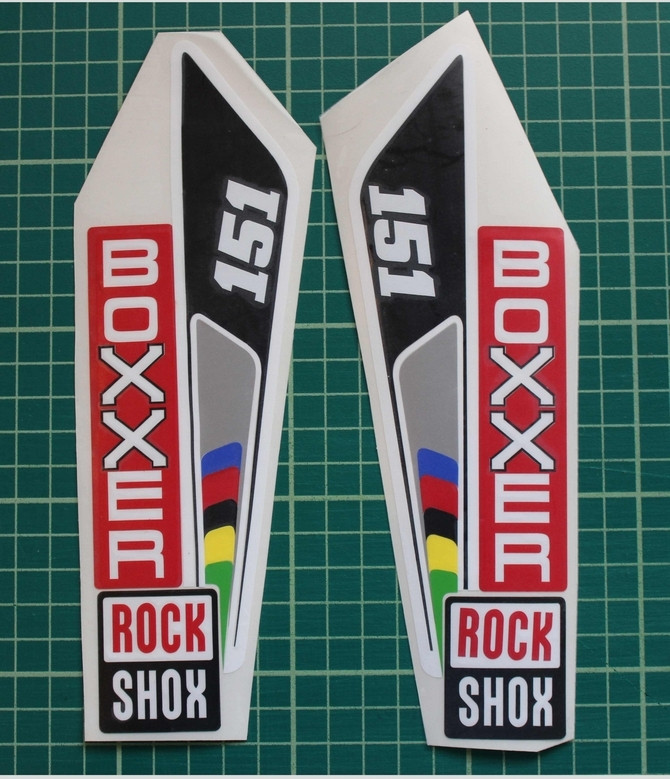 ROCKSHOX Boxxer 151 Decal - DNFIVE