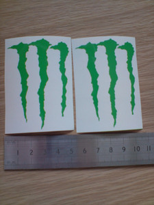 Monster Sticker Sheet 2  Monster stickers, Monster energy, Monster