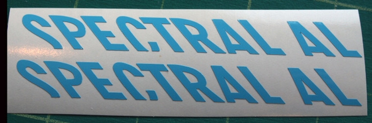 Spectral Al stickers