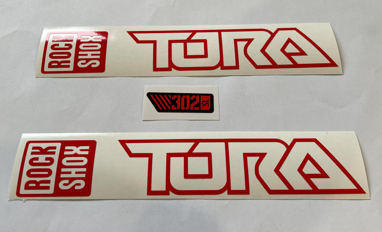 Rockshox tora sticker set