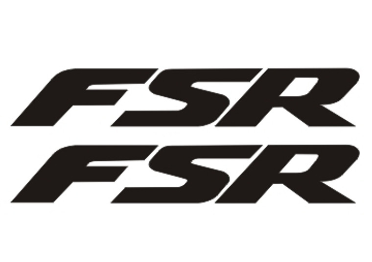 Specialized FSR stickers