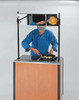 MODEL 2075 Creation Express™ Station Mobile Cooking Cart. Shown with optional Demonstration Mirror.
