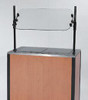 MODEL 2075 Creation Express™ Station Mobile Cooking Cart. Shown with optional Breath Guard