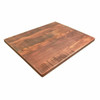 TopShield™ Table Top, 1-1/4" thickness, rustic wood, light mahogany finish