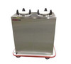 Enclosed heated plate dispenser for 9" plates, 3-silo, all stainless steel construction, 5" casters with brakes, 120v/60/1-ph, 1500 watts, 12.5 amps, cord with NEMA 5-20P, cULus, UL EPH CLASSIFIED
EPH CLASSIFIED MODEL EPDHT2S9 SHOWN