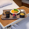 Tray, 15" x 20", size M, flat, fiberglass, latte (12 each per case)