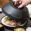 Heritage® Insulated Dome, 10" dia., for 9" plate, stackable, onyx (12 each per case) (4400/11H)