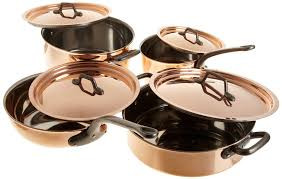 BOURGEAT COPPER COOKWARE SET