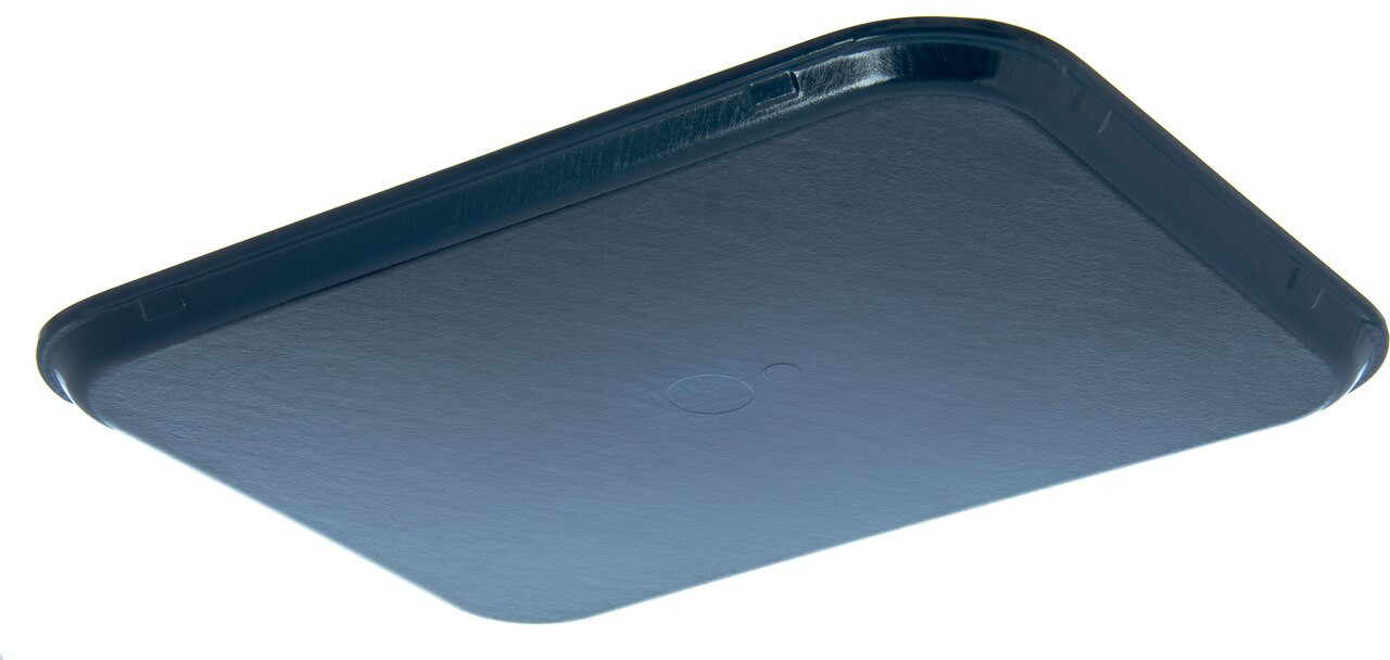 Tray, 15" x 20", size M, flat, fiberglass, Midnight blue (12 each per case)