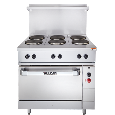 oversized electric range