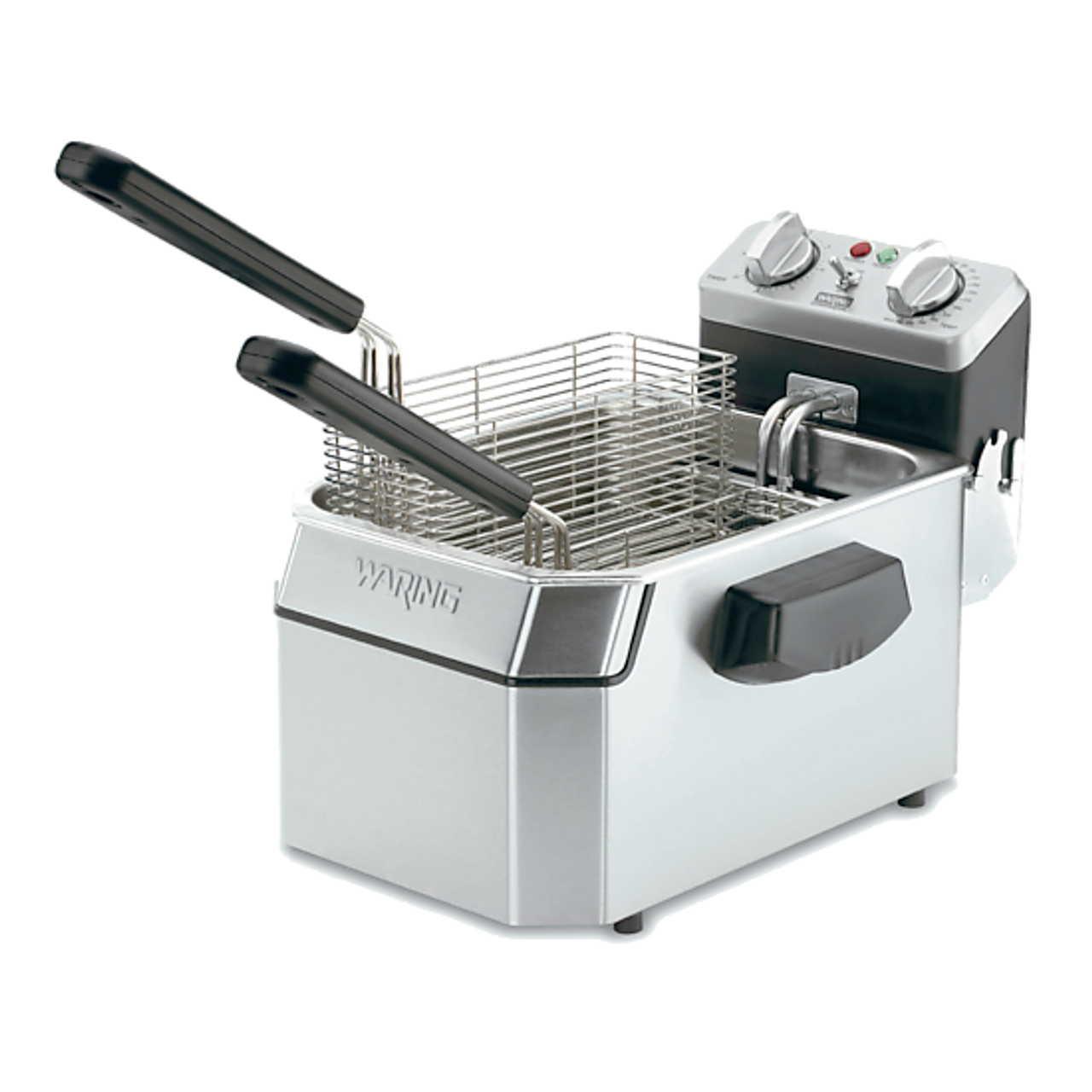 Deep Fryer, electric, counter-top, 10lb. capacity, 30-minute timer, hinged heating element, removable stainless steel tank, includes: (2) twin wire & (1) large single baskets with removable handles, night cover, 120v/60/1-ph, 1.8kW, cord, NEMA 5-15P, NSF, UL